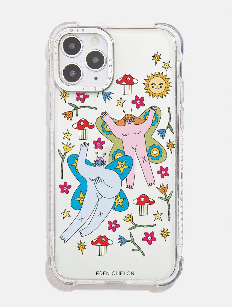 Eden Clifton x Skinnydip Flower Fairies Shock iPhone Case