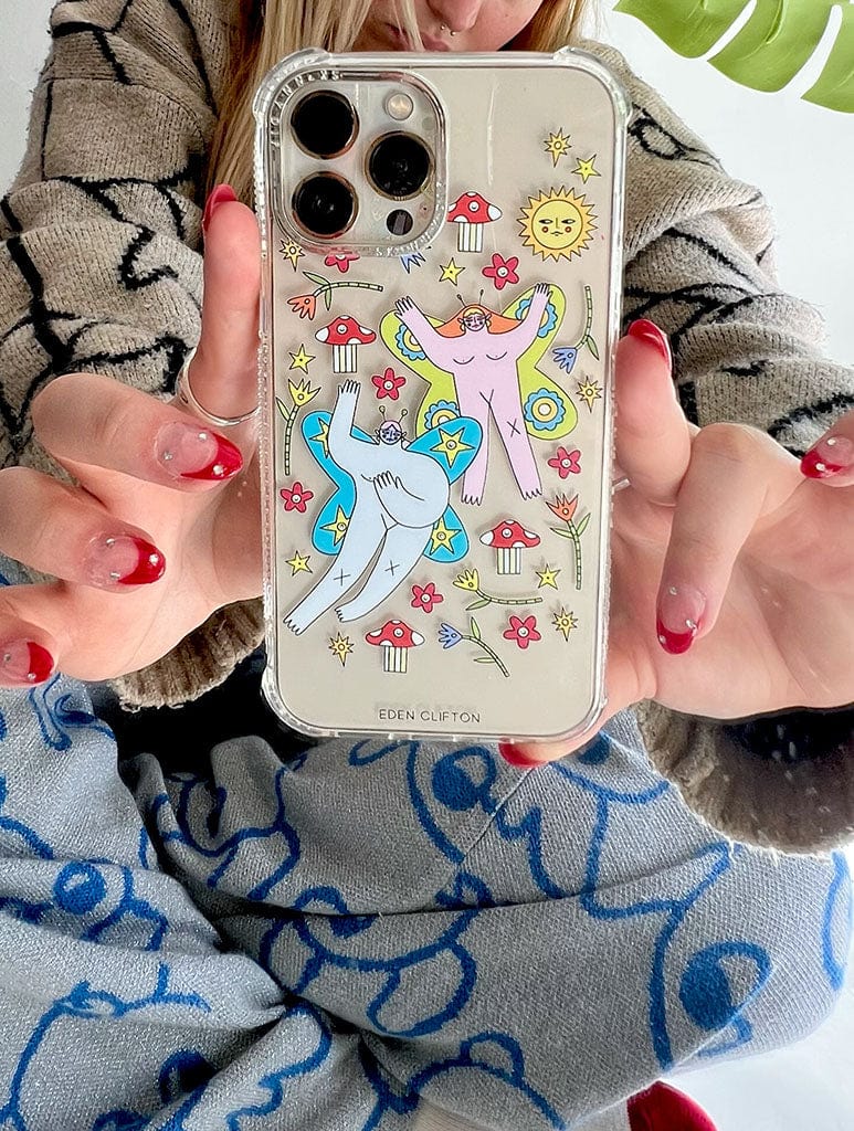 Eden Clifton x Skinnydip Flower Fairies Shock iPhone Case