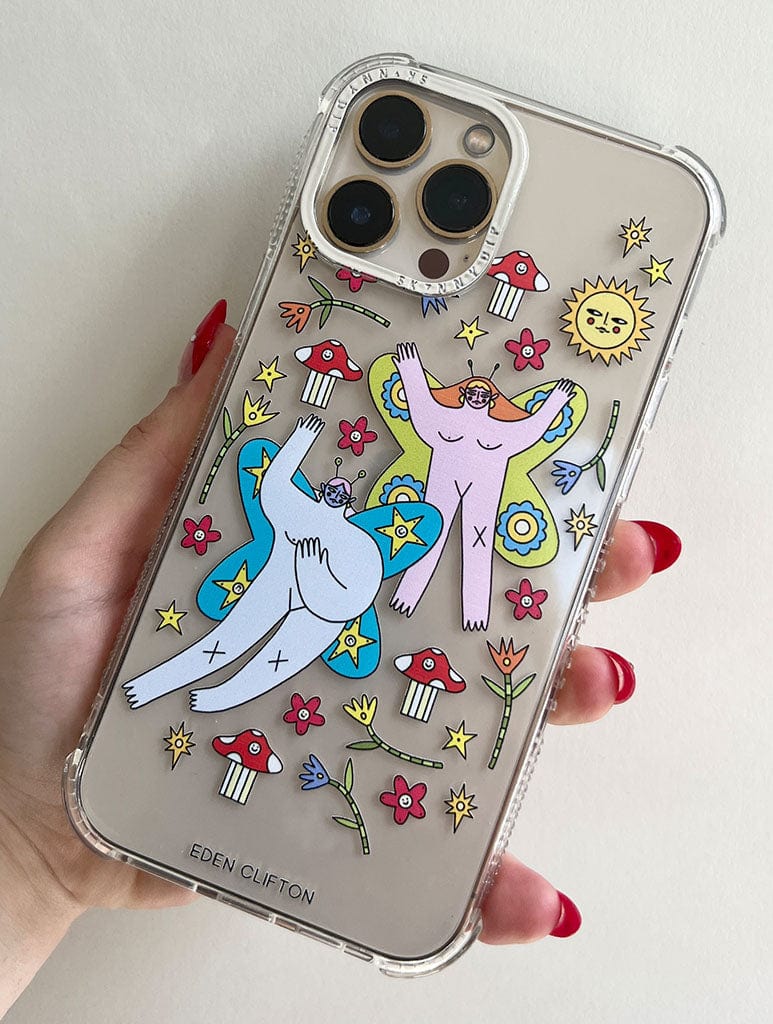 Eden Clifton x Skinnydip Flower Fairies Shock iPhone Case