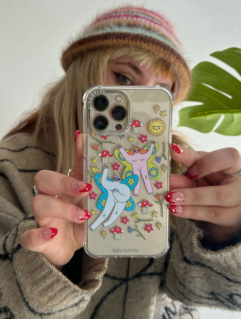 Eden Clifton x Skinnydip Flower Fairies Shock iPhone Case