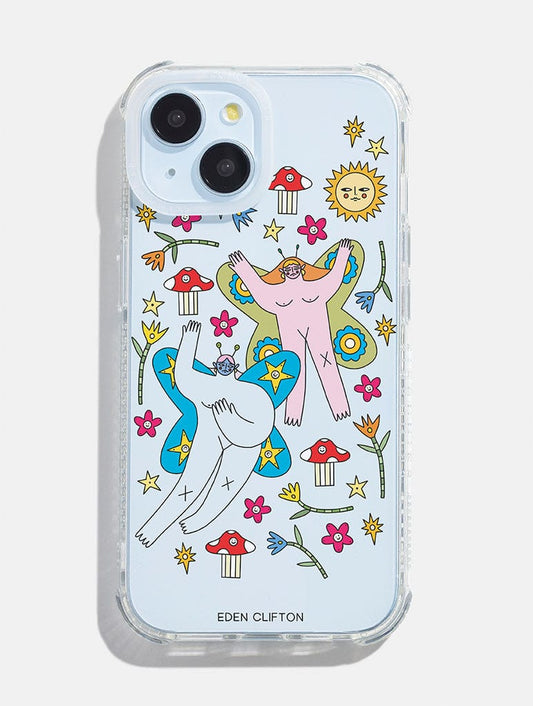 Eden Clifton x Skinnydip Flower Fairies Shock iPhone Case