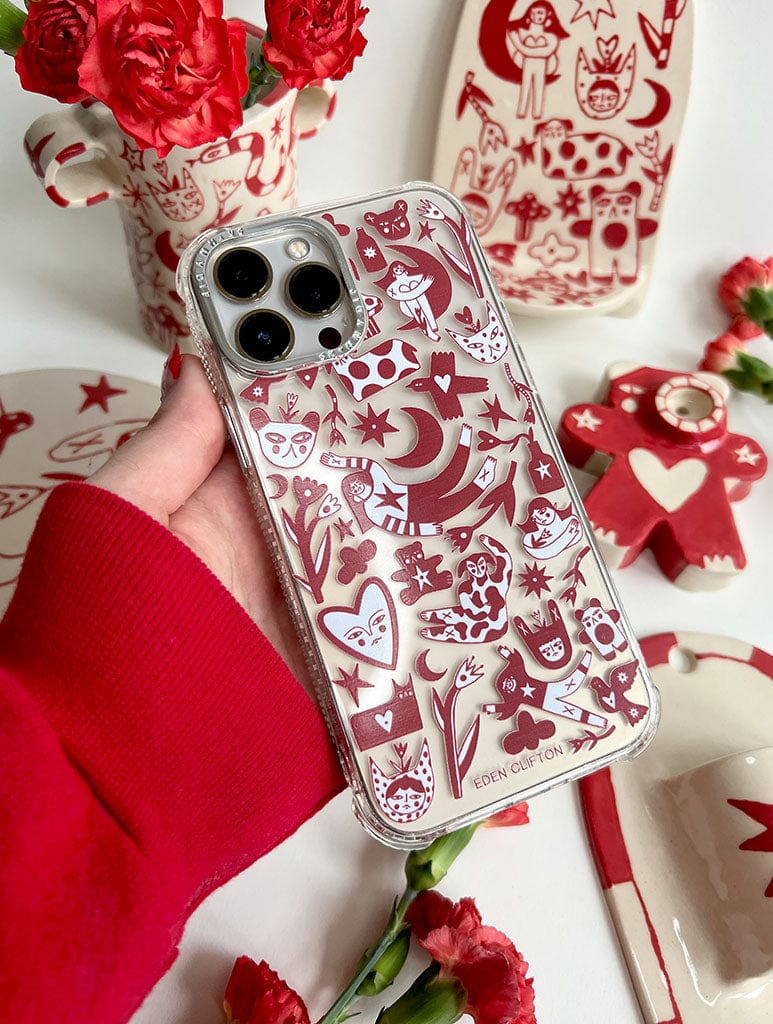 Eden Clifton x Skinnydip Forrest Friends Shock iPhone Case