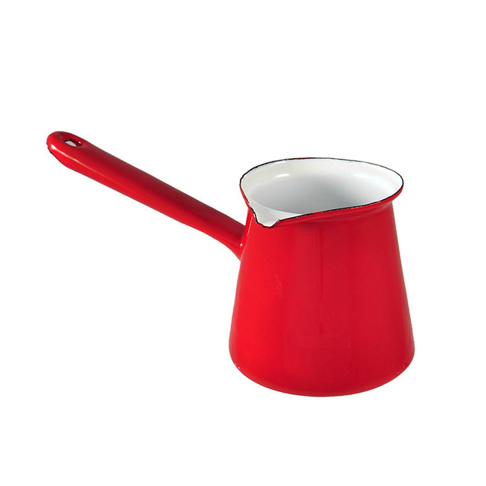 Urban Style 6cm Enamel 500ml Turkish Coffee Pot (Red)