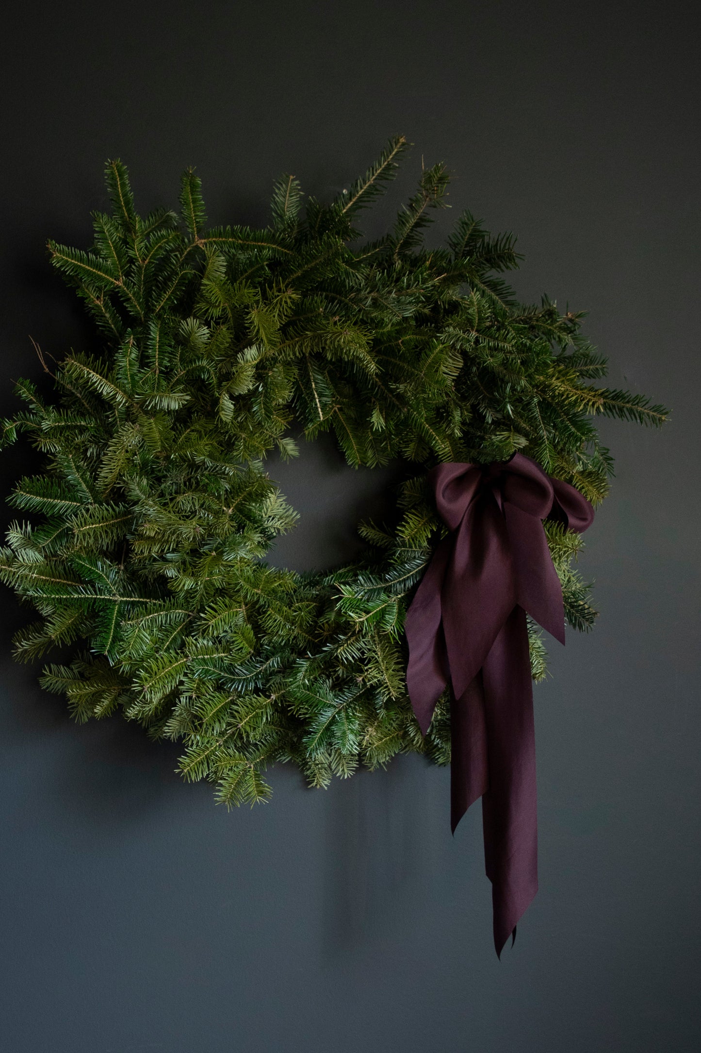 Eggplant Silk Ribbon