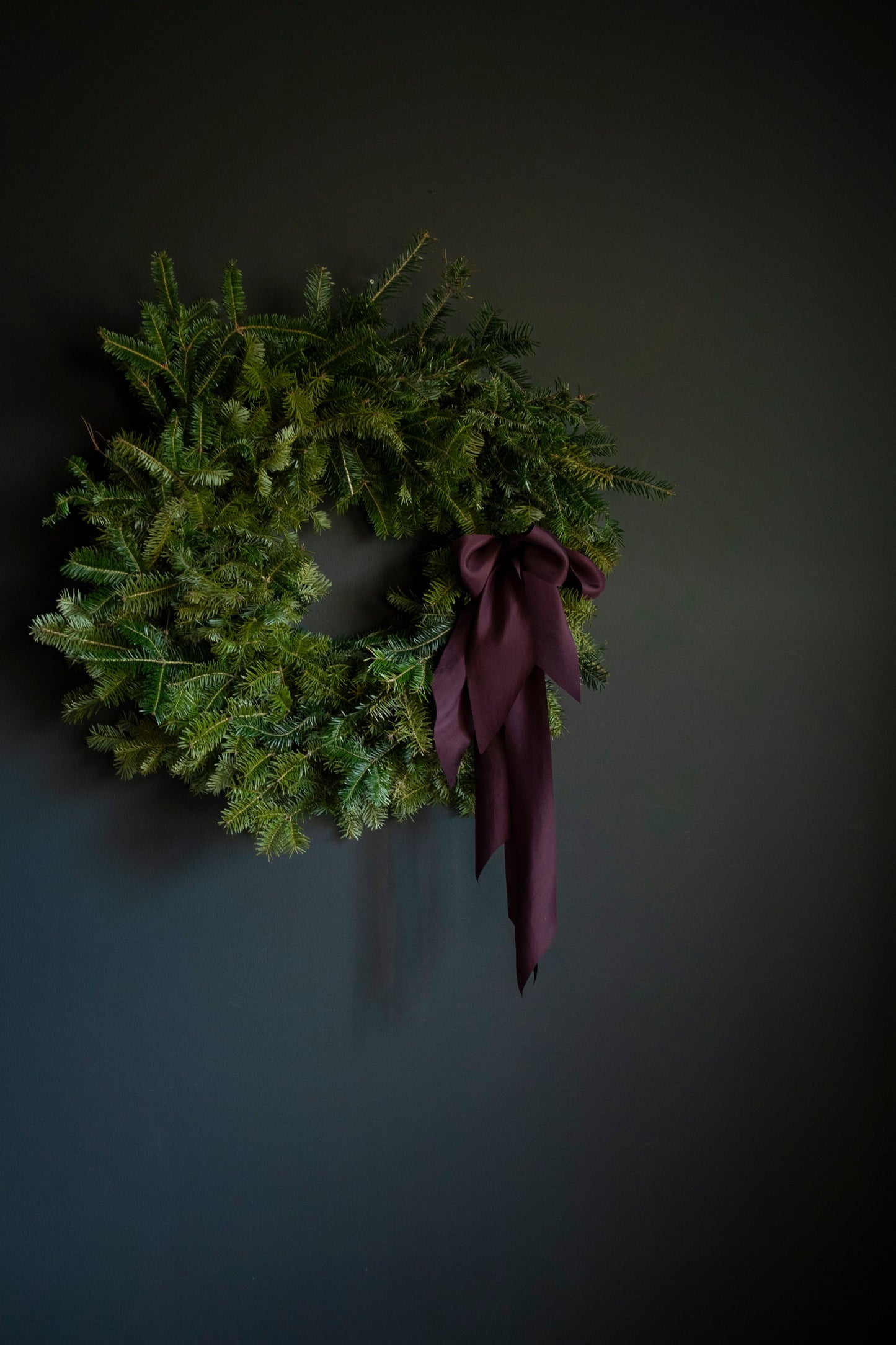 Eggplant Silk Ribbon