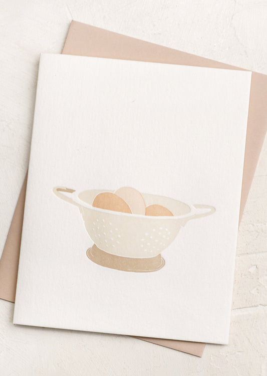 Fresh Eggs Blank Card
