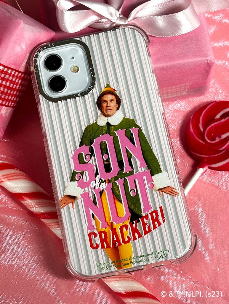 Elf x Skinnydip Son of a Nut Cracker Shock iPhone Case