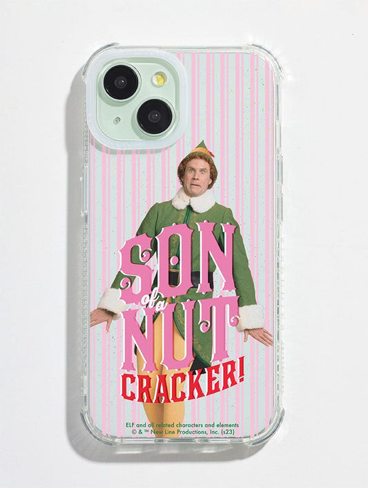 Elf x Skinnydip Son of a Nut Cracker Shock iPhone Case