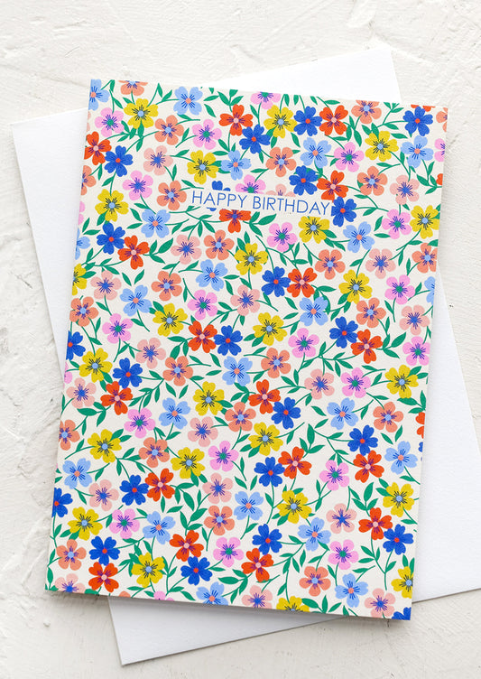 Birthday Blooms Card
