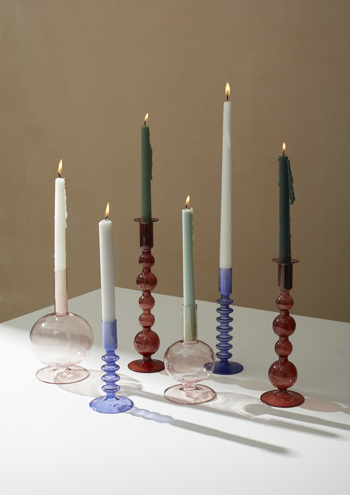 Violet Candle Holder