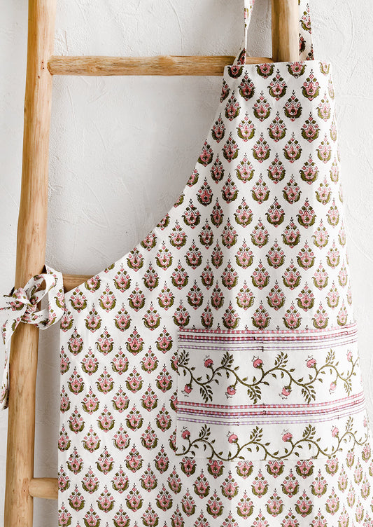 English Garden Printed Apron