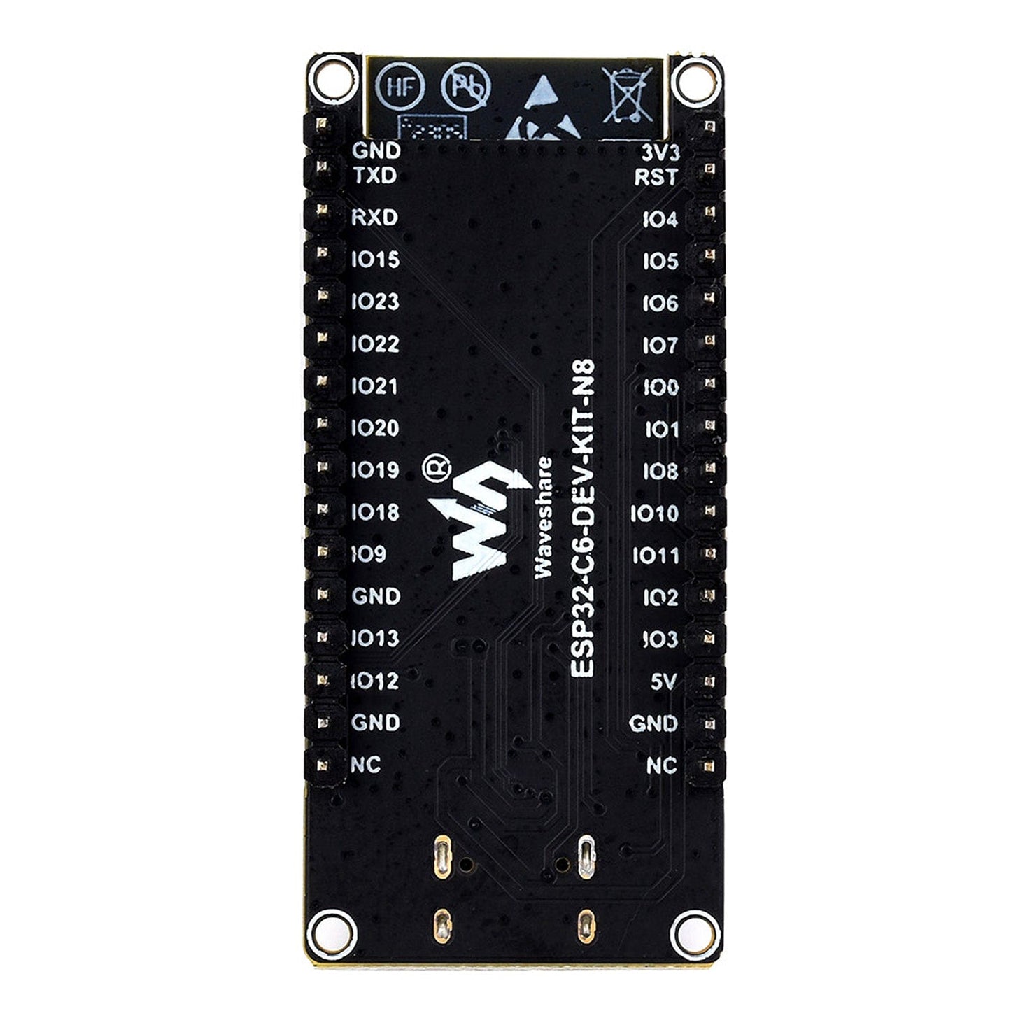 ESP32-C6 Microcontroller Development Board (with Headers)