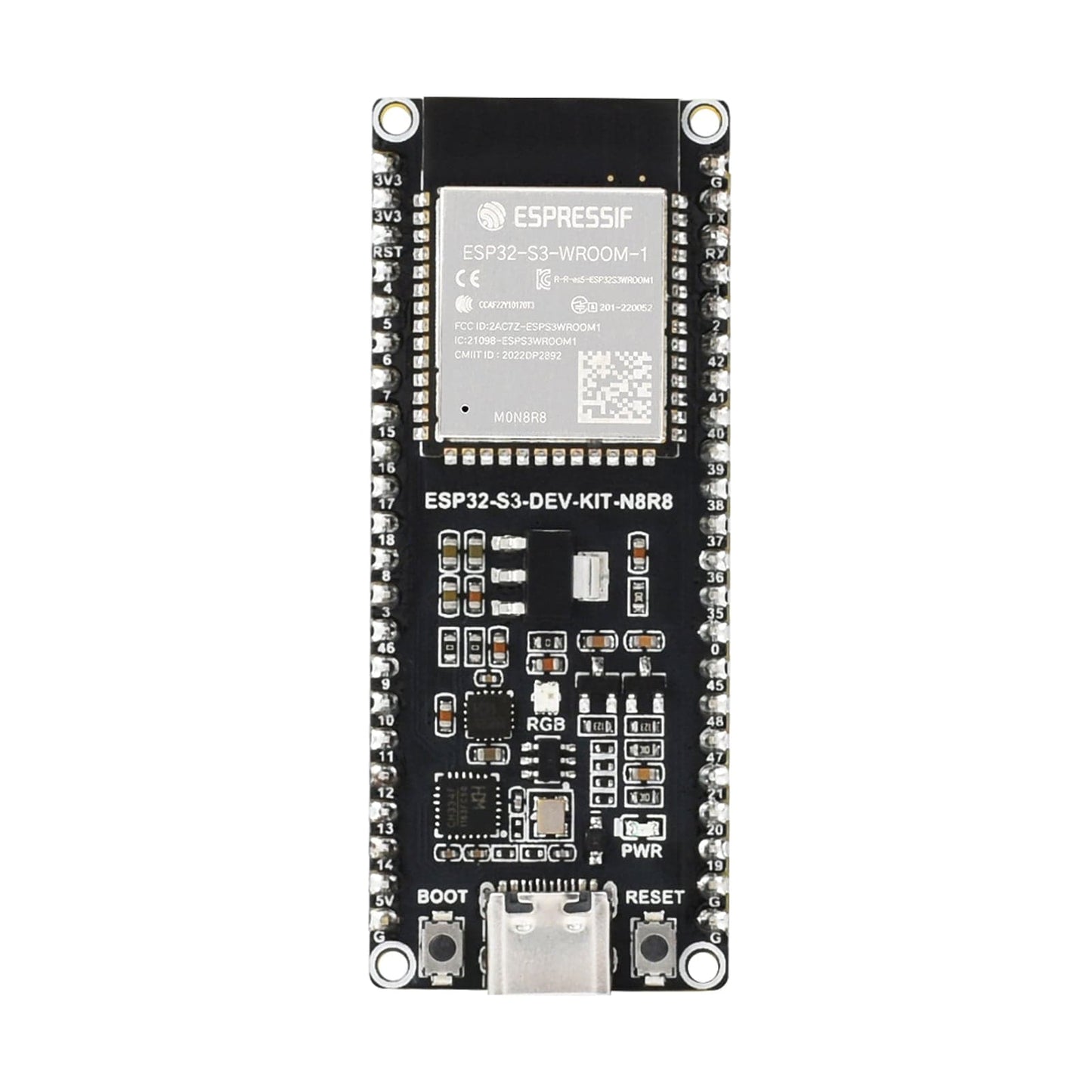ESP32-S3 Microcontroller Development Board (With Headers)