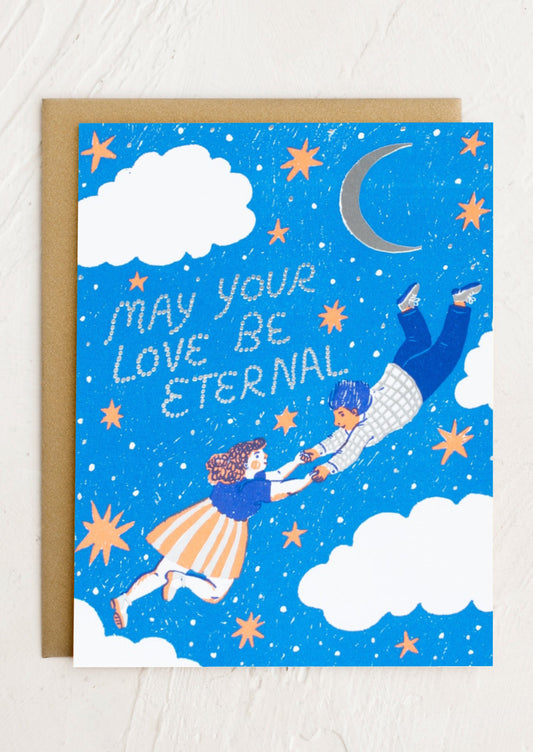 Eternal Love Wedding Card