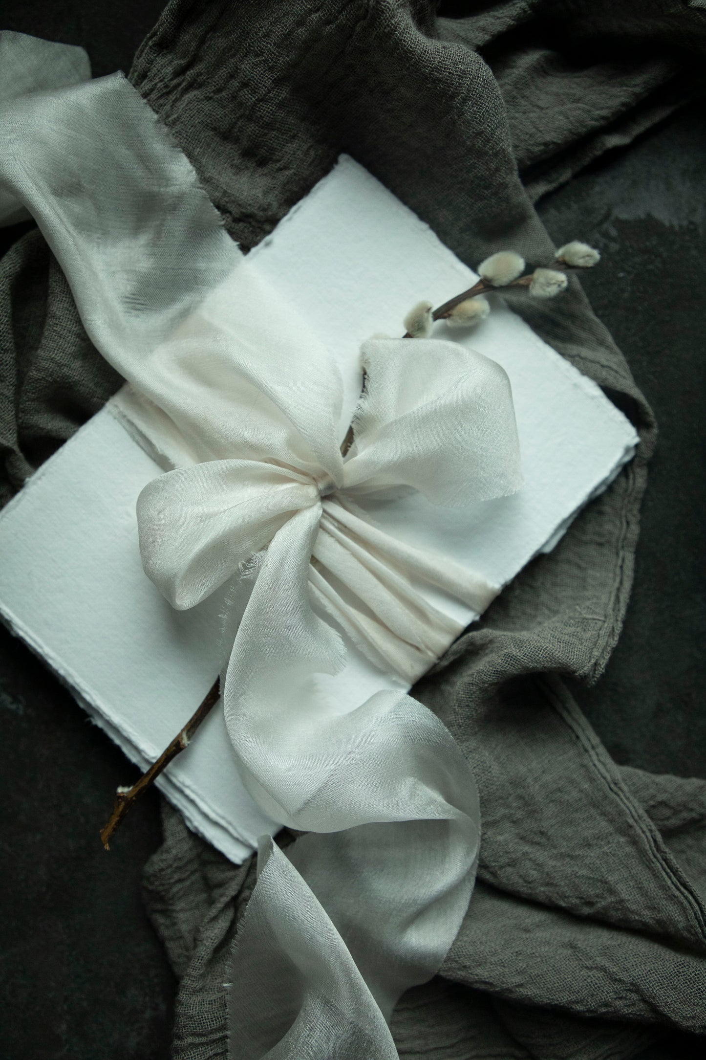 Natural White {Ethereal} Silk Ribbon