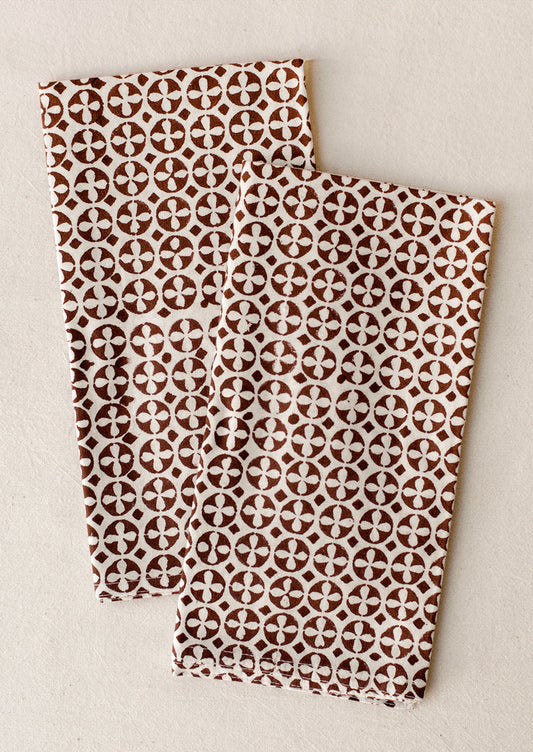 Etta Block Print Napkin Set