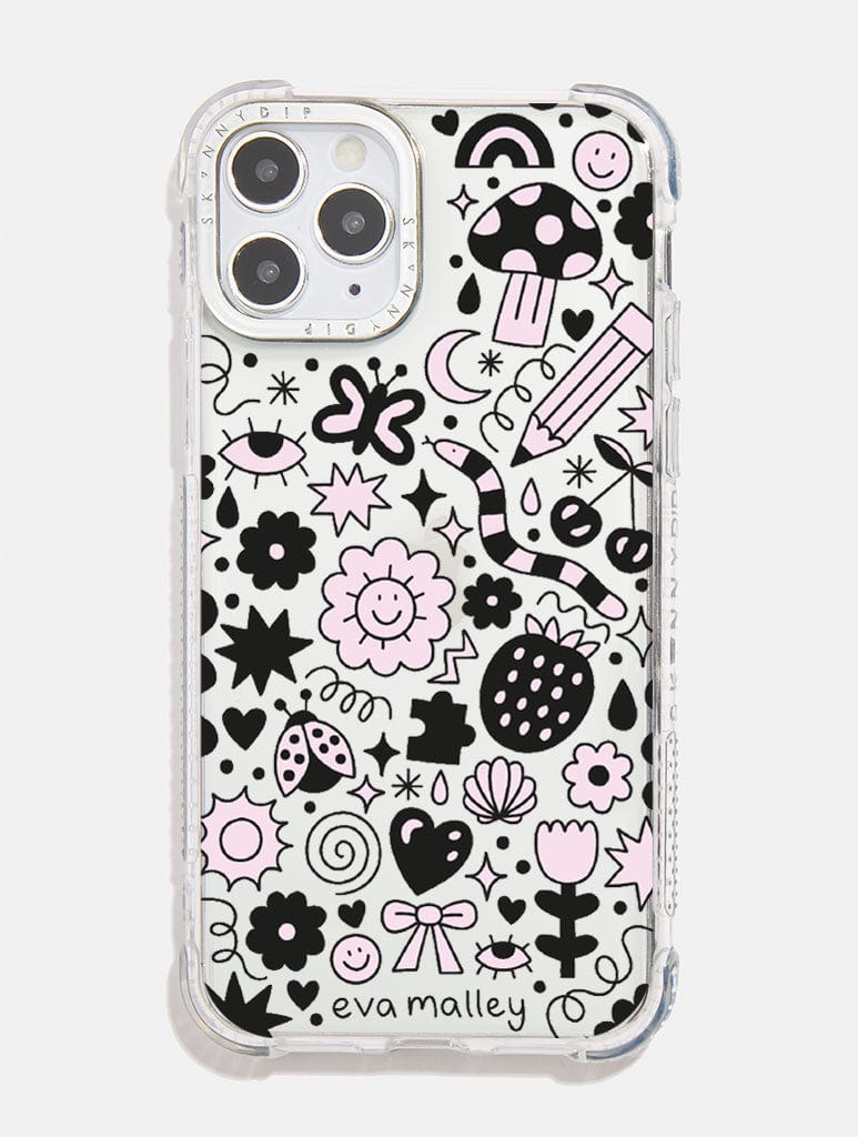 Eva Malley x Skinnydip Doodle Shock iPhone Case
