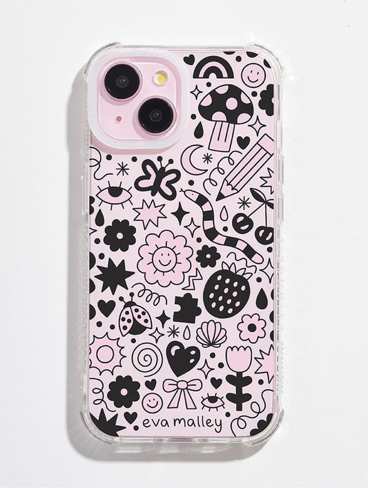 Eva Malley x Skinnydip Doodle Shock iPhone Case