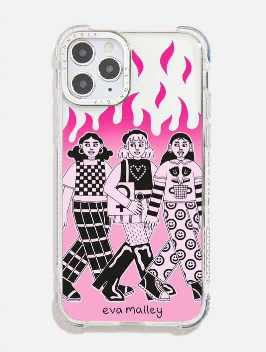Eva Malley x Skinnydip Girls Girls Girls Shock iPhone Case