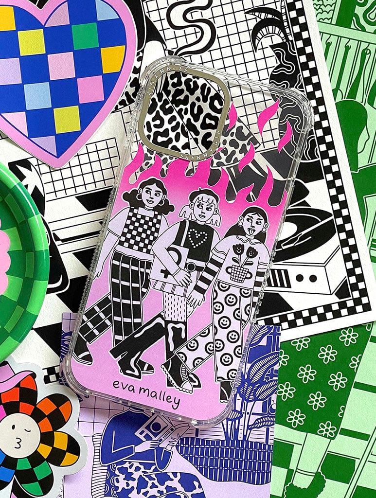 Eva Malley x Skinnydip Girls Girls Girls Shock iPhone Case