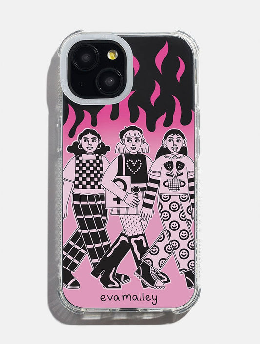 Eva Malley x Skinnydip Girls Girls Girls Shock iPhone Case