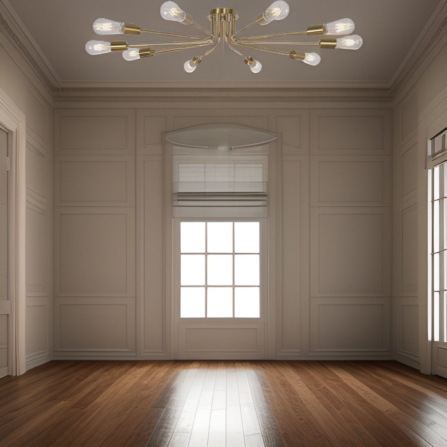 Everlasting 10-Light Semi-flush Mount Ceiling Light
