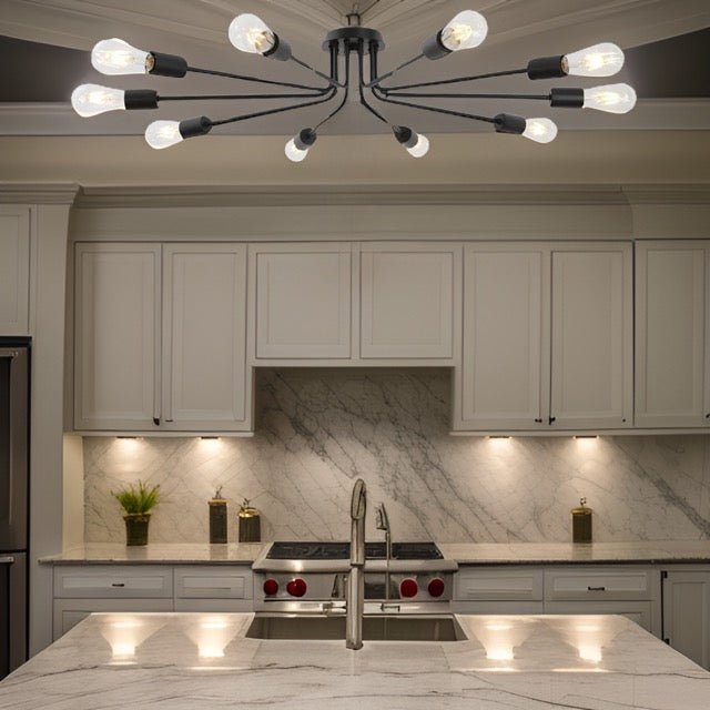 Everlasting 10-Light Semi-flush Mount Ceiling Light