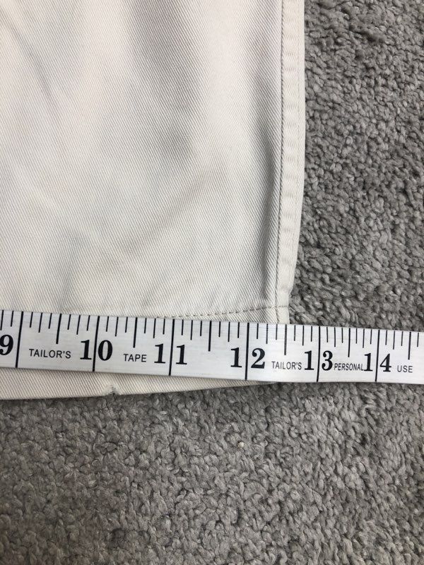 Columbia Shorts Womens 8 Off White 100% Cotton Chino Shorts Pockets Lightweight