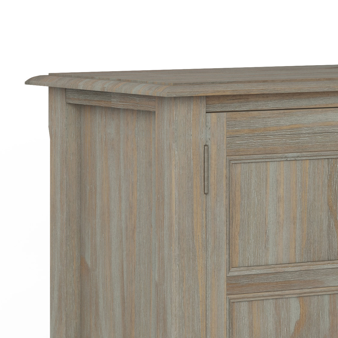 Fracture Storage Cabinet with 2 Doors and Tapered Legs