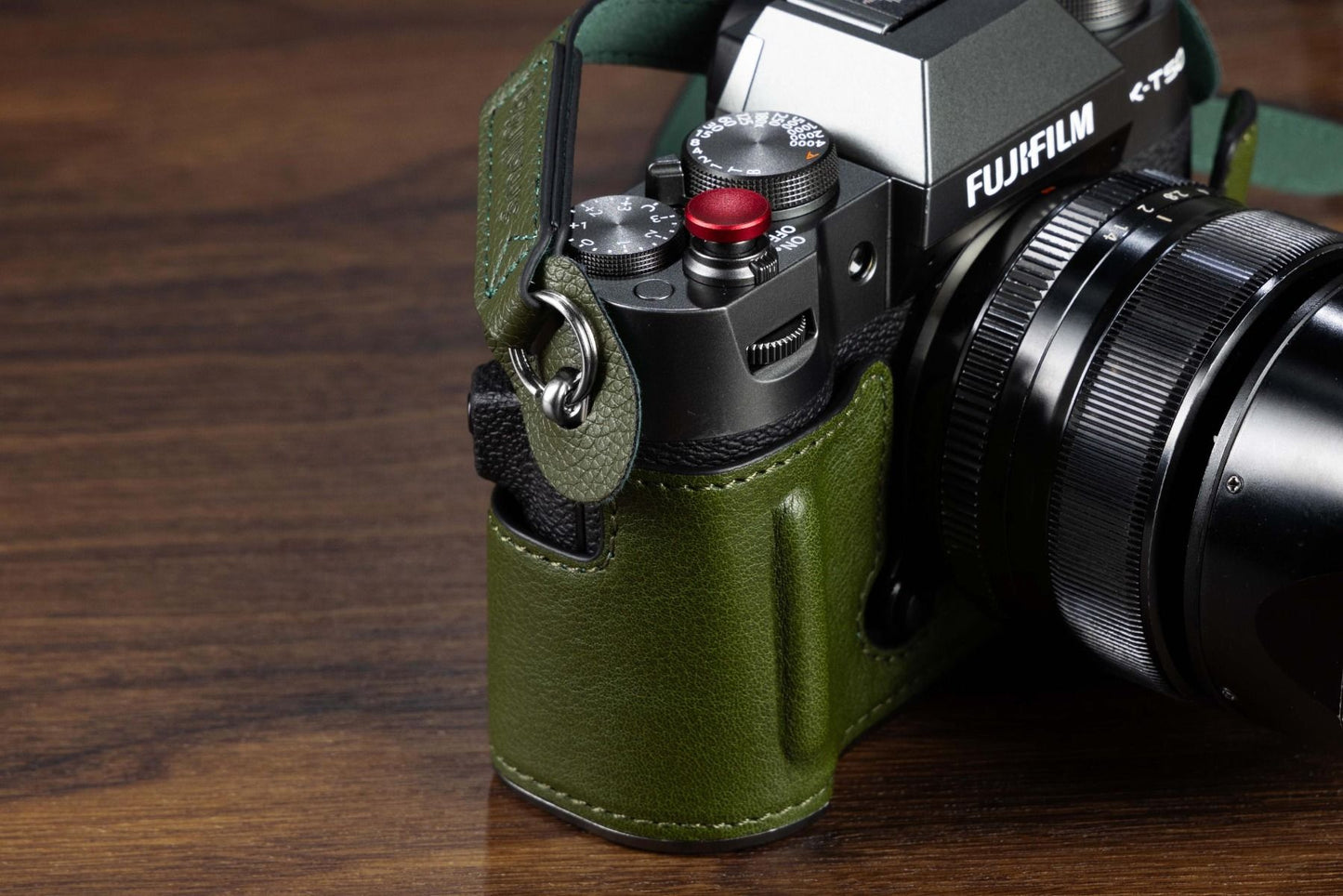 SmallRig Leather Half Case Kit for FUJIFILM X-T50 (Green) 4711