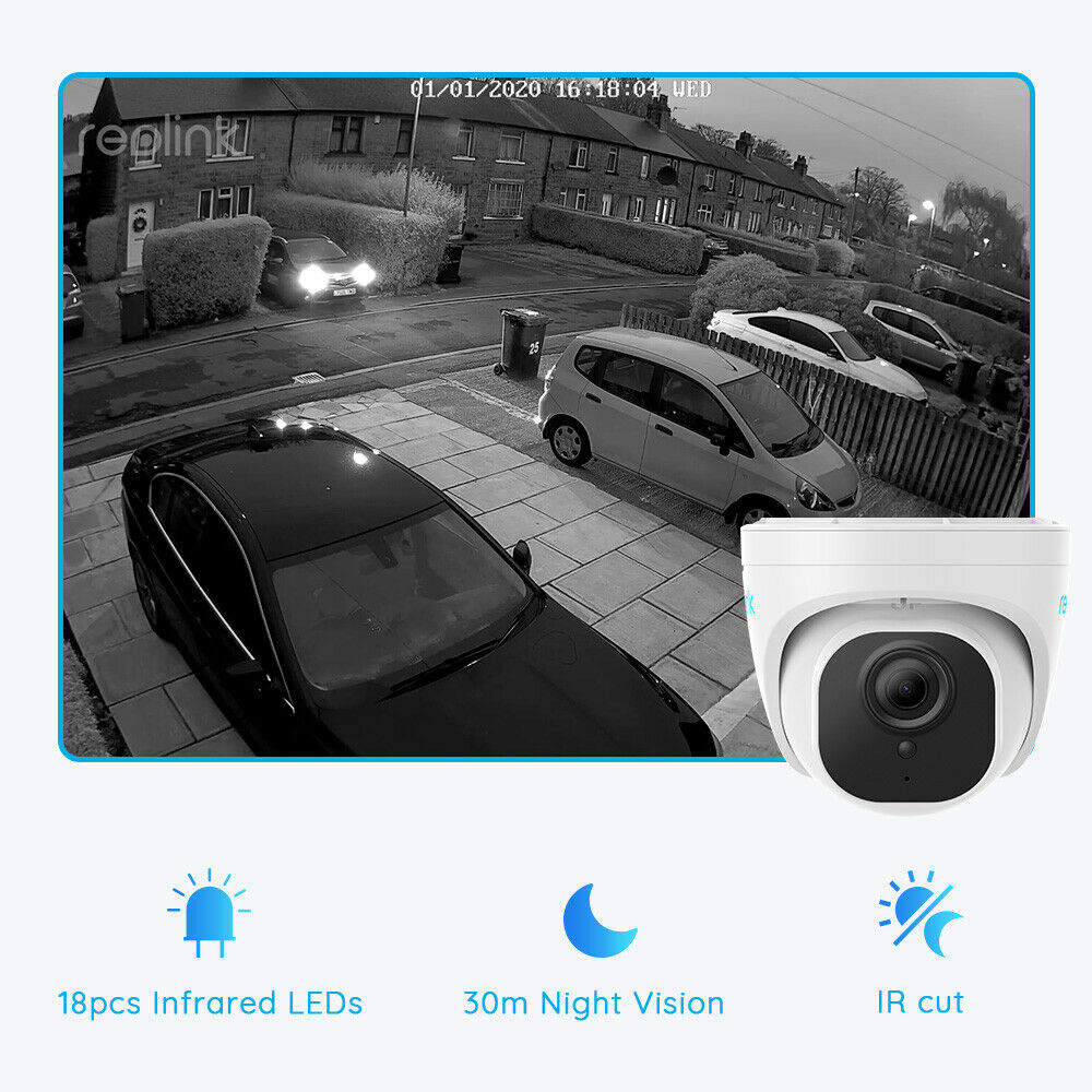Reolink 5MP PoE IP Outdoor Security Camera for Home RLC-520A