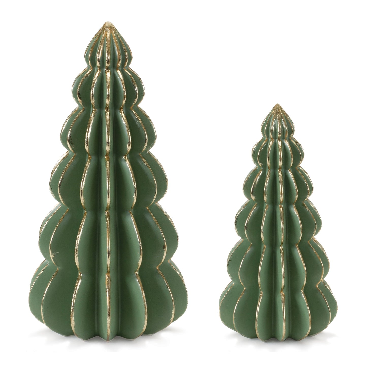 Geometric Pine Tree, Set of 2
