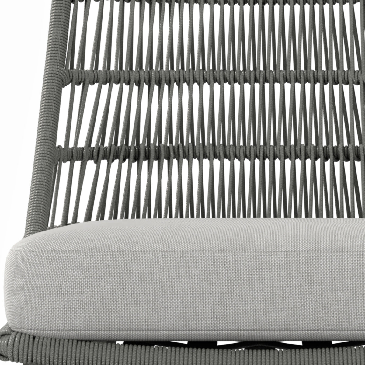 Outdoor Dining Chair with Curved Back, Set of 2
