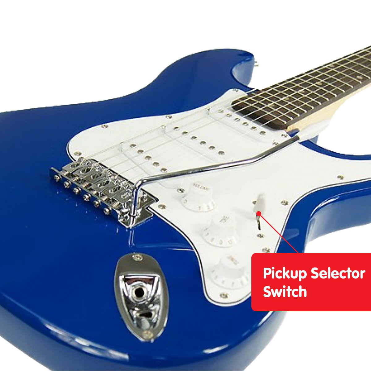 Karrera 39in Electric Guitar (Blue)