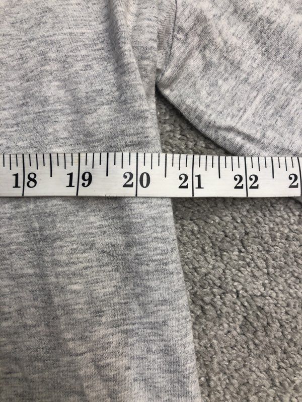 Polo Ralph Lauren Shirts Mens Large Gray Pullover Crew Neck Tee Long Sleeve