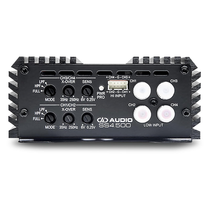 DD Audio DD-SS4.500 500 Watt 4 Channel Amplifier