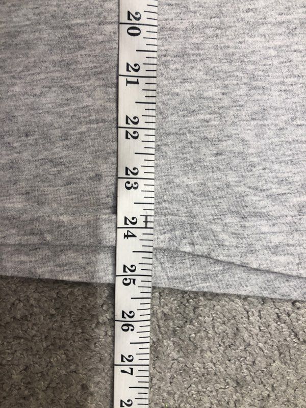 Polo Ralph Lauren Shirts Mens Large Gray Pullover Crew Neck Tee Long Sleeve