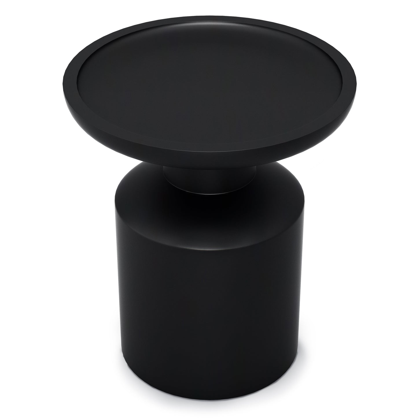 Focus Wooden Accent Table with Round Top