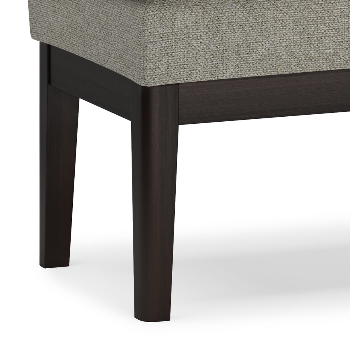 Nocturne 45.28" Ottoman Bench with Stitching Detail