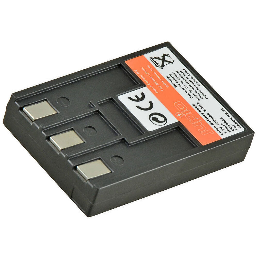 Jupio Li-Ion 3.7V 900mAh Rechargeable Battery For Canon NB-3L Camera