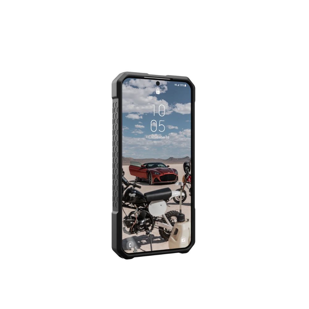 Urban Armour Gear Monarch Pro Bretzel Case For Samsung S24 (Carbon Fiber)