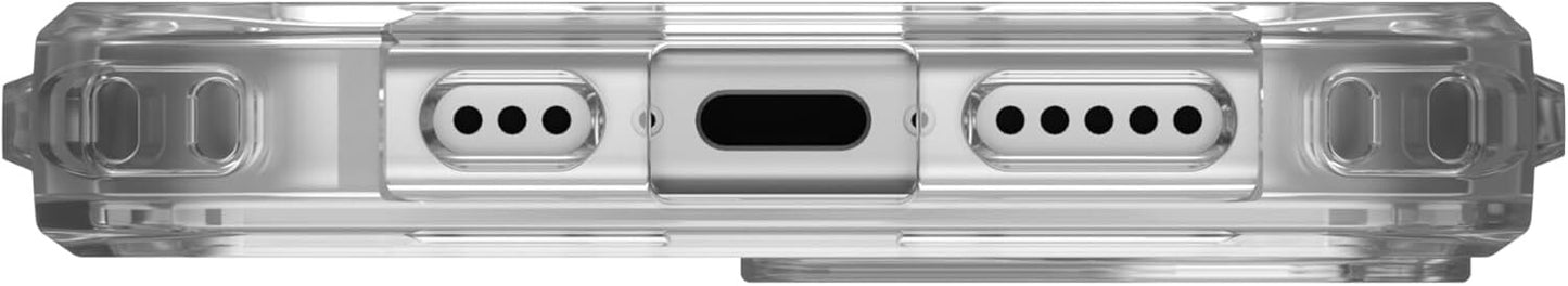 UAG Plyo Magsafe Compatible Phone Case for iPhone 16 (Ice/White)