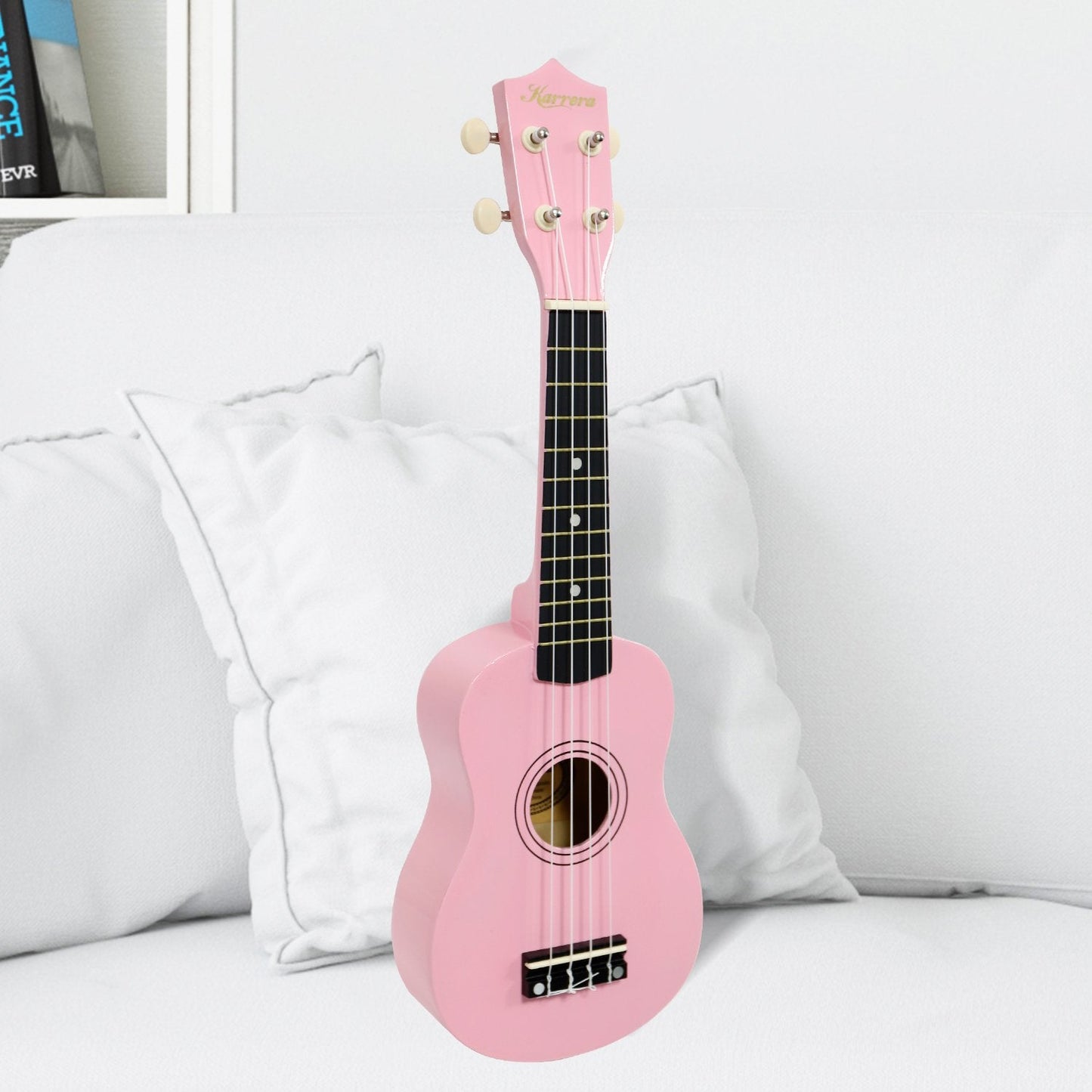 Karrera 21" Ukulele Guitar (Pink)