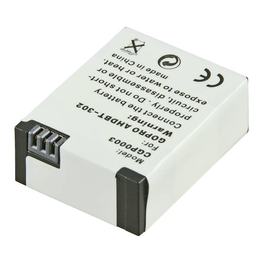 Jupio Li-Ion 3.7V 1200mAh Battery For GoPro Hero 3+ AHDBT-302 Camera
