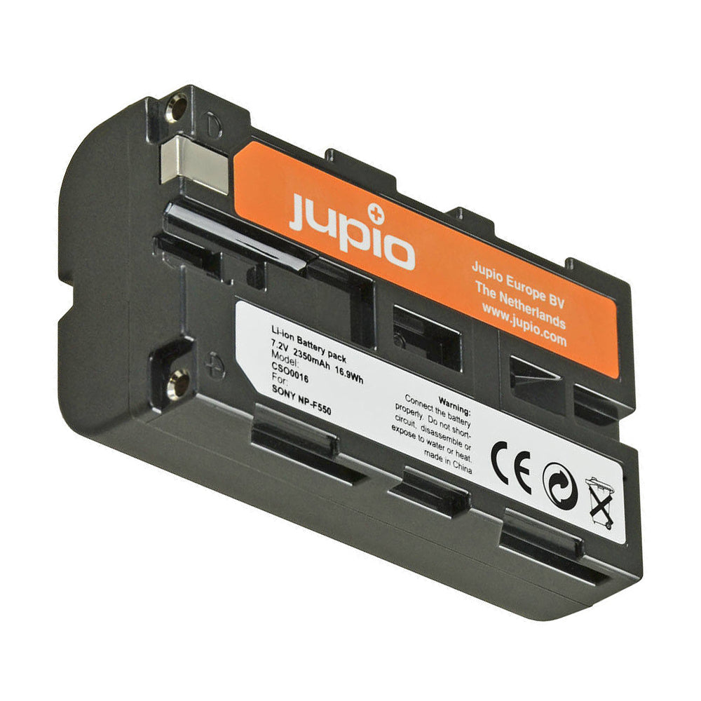 Jupio Li-Ion 7.2V 1950mAh Rechargeable Battery For Sony NP-F330/F550 Camera