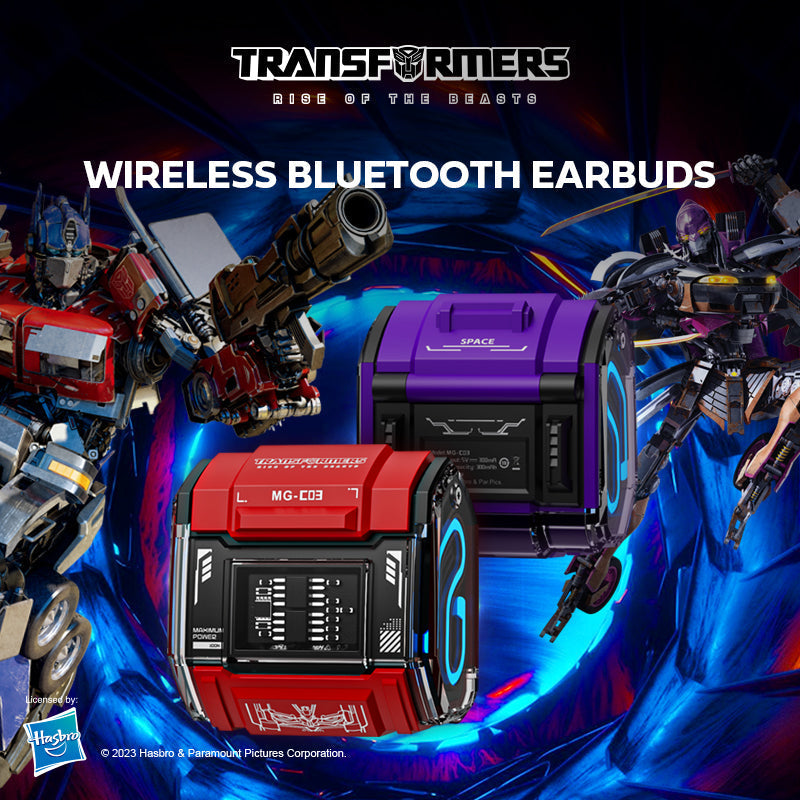 Transformers MG-C03 True Wireless Bluetooth Earbuds (Yellow)