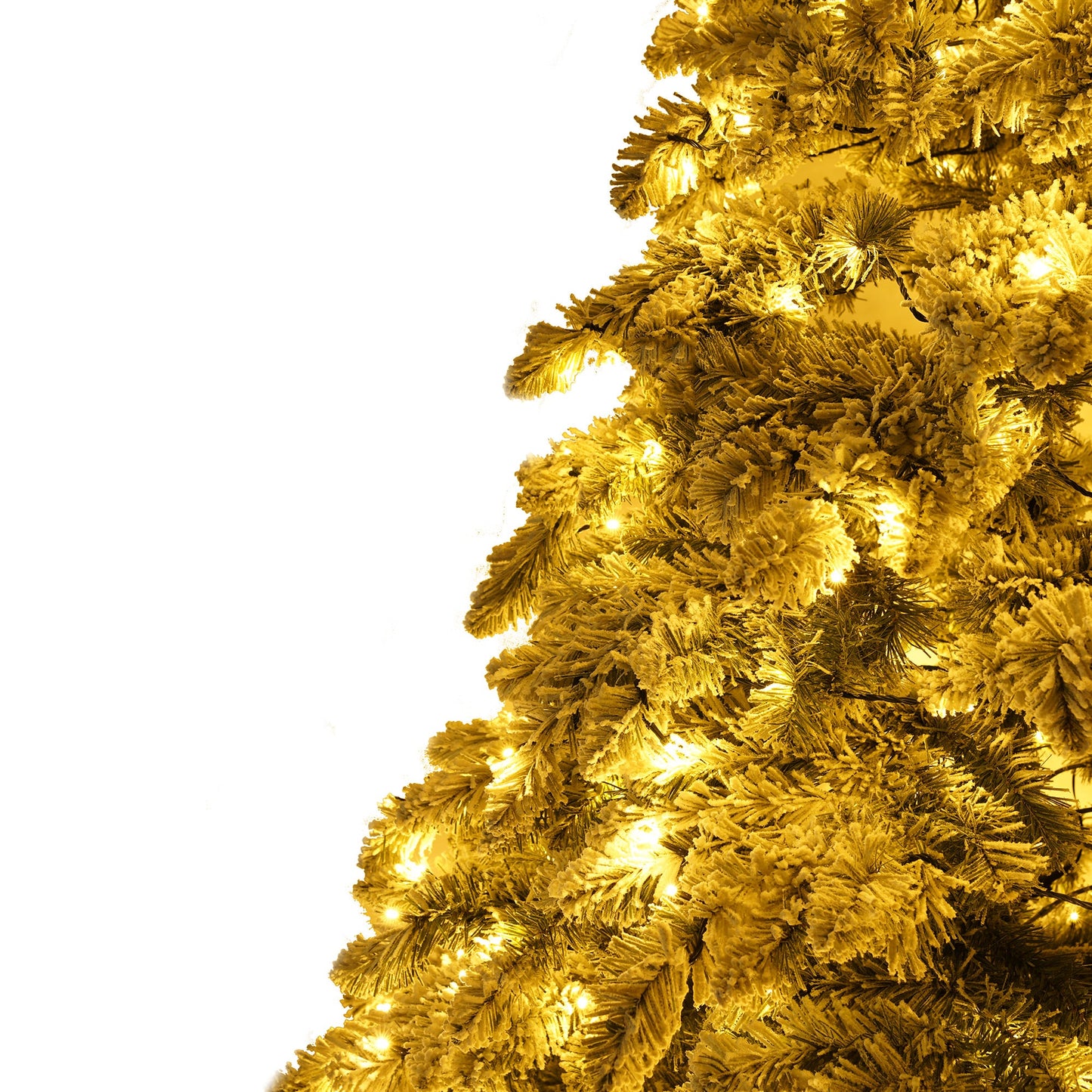 Mirvo 7.5ft Artificial Christmas Tree with 400 LED Lights and 1050 Bendable Branches, Xmas Tree Christmas Decorations