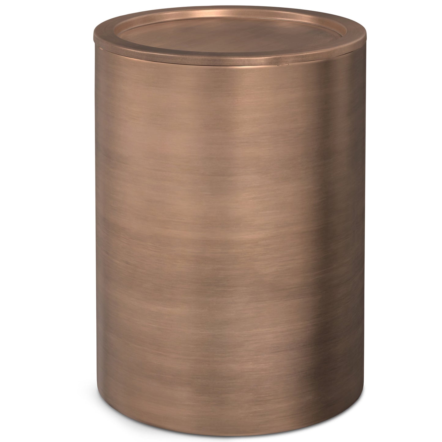 Hyperion Side Table with Round Cylinder Shape