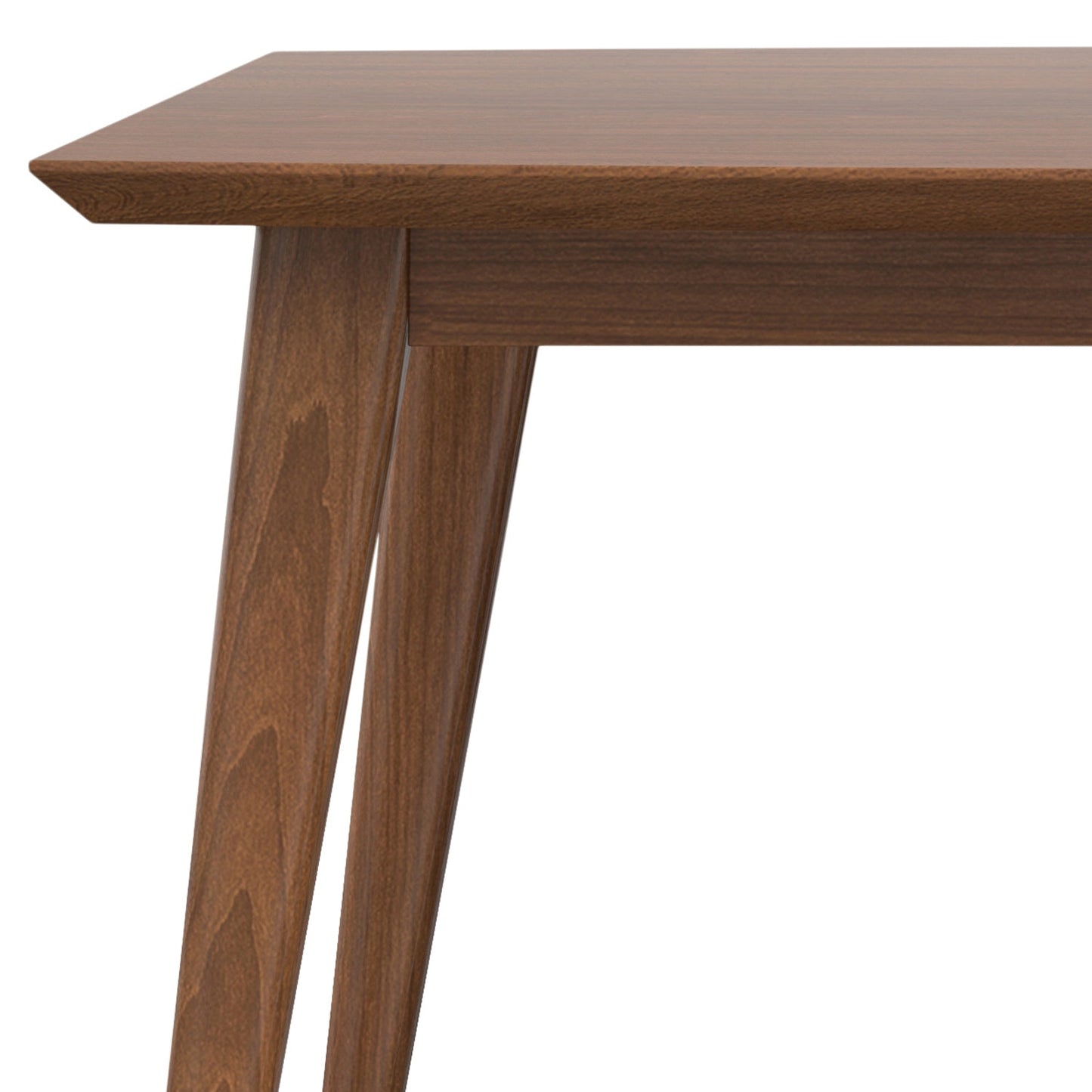 Delightful Rectangular Dining Table with Boat Shaped Top