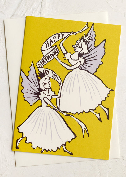 Fairies Birthday Card